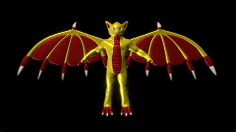 Anthro Dragon Firespury 3d Model By Firespury T Ingame