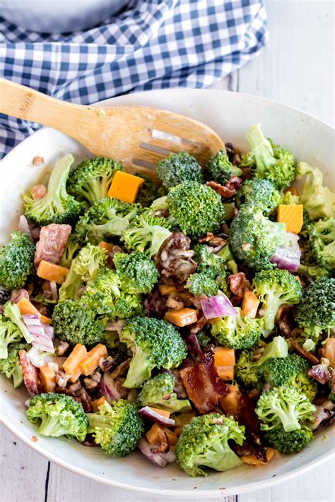 Broccoli Salad Bunnys Warm Oven