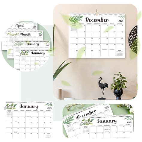 Calendar 2025 - Wall Calendar 2025 from January 2025 to June 2025, 2025 ...