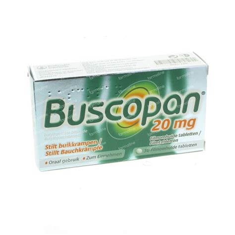 Buscopan Mg Enrob Comprim S Commander Ici En Ligne Farmaline Be