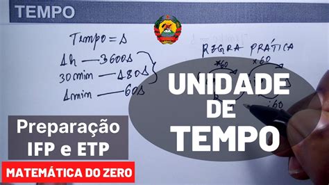 Como Converter As Unidades De Tempo Conversões De Horas Minutos Matemática Básica Aula 18