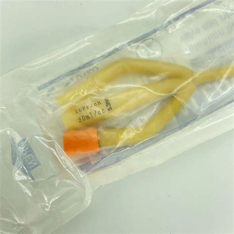 Foley Catheter Disposable Sterile Silicone Coated Latex Foley