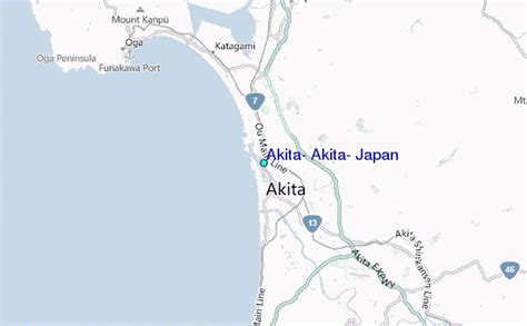 Akita, Akita, Japan Tide Station Location Guide