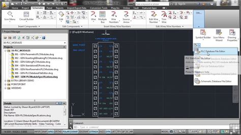 Autodesk Autocad Electrical Tutorial Plc Module Specifications