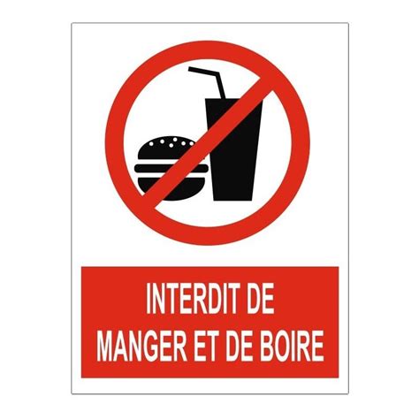 Autocollant Interdit Manger Boire Sticker A Moi Etiquette Autocollant