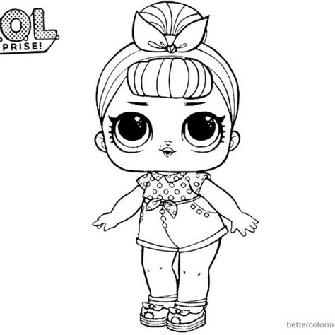 Details Of Mermaid Lol Surprise Doll Coloring Pages Merbaby Free Printa