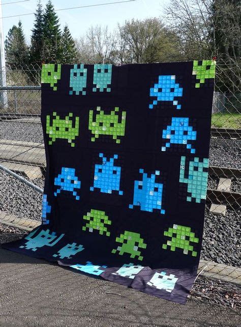 47 Quilts Pixel Quilts Ideas Pixel Quilting Quilts Pixel