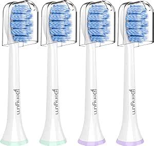 Senyum Sensitive Replacement Toothbrush Heads Compatible With Philips