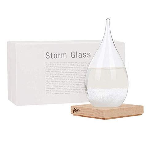 Storm Glass Weather Stations Water Drop Weather Predictor Creative Forecast Nordic