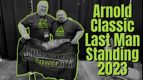 2023 Arnold Classic Last Man Standing Jimmy Kolb YouTube