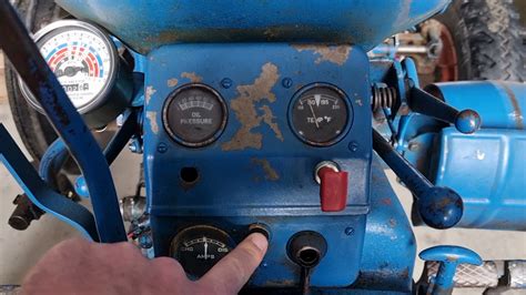 Fordson Major Dash And Controls Youtube