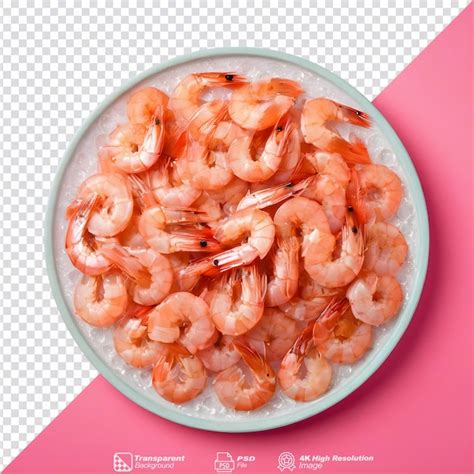 Premium Psd Transparent Background Raw Shrimp Isolated