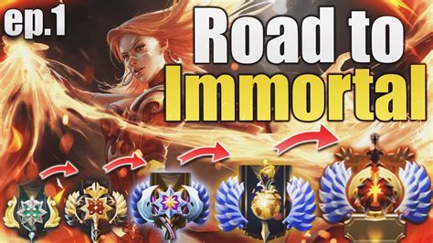 The Road To Immortal Ep1 Lasthitting Map Awareness Positioning In