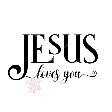 Jesus Loves You Svg Christian Shirt Svg Religious Svg Etsy