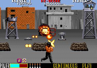 Screenshot Of Rambo Iii Arcade Mobygames