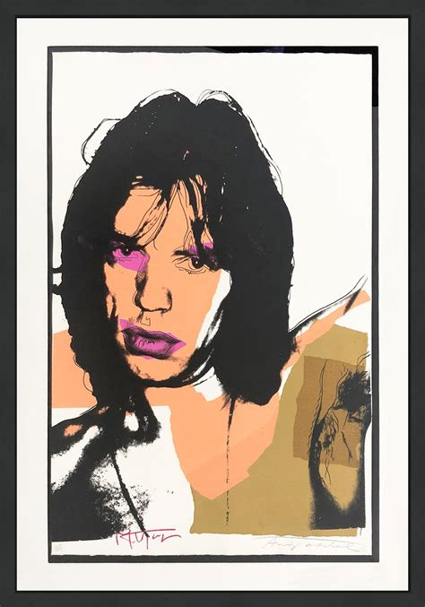 Andy Warhol Mick Jagger Fs Ii En Vente Sur Stdibs