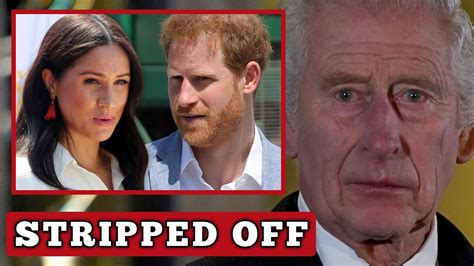 Stripped Off ⛔ Meghan Threatens To Divorce Harry As King Charles