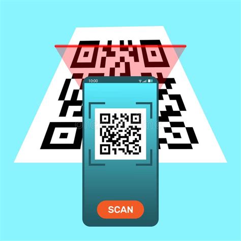 Una Aplicación Para Escanear Un Código Qr En La Pantalla Del Teléfono