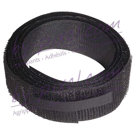 Auto Agrippant Coudre De Marque Velcro Au M Tre Noir Mm X M