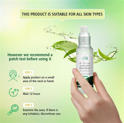 Green Tea Skin Elixir Glowing Face Serumthe Beauty Sailor