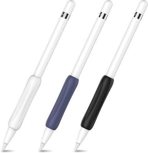 Amazon AhaStyle 3 Pack Silicone Grips Holders For Apple Pencil