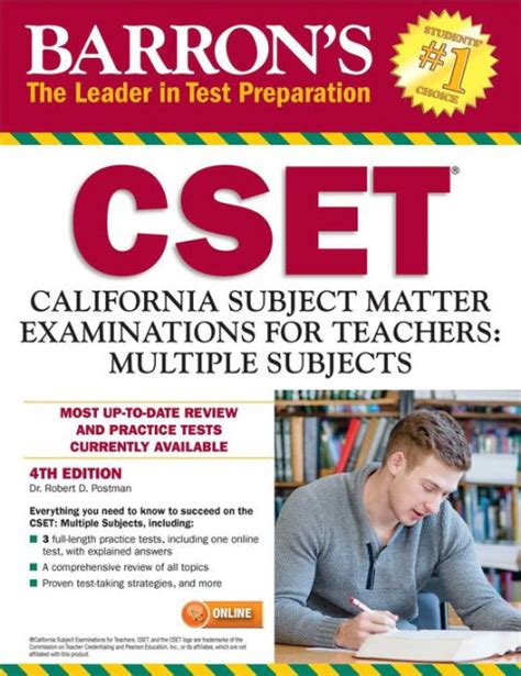 CSET California Subject Matter Exams For Teachers Multiple Subjects