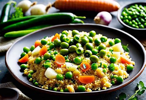 couscous aux fèves et petits pois frais recette printanière facile