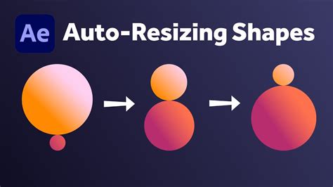 Auto Resize Shapes In After Effects Tutorial YouTube