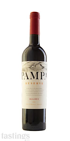 Pampa Reserve Malbec Mendoza Argentina Wine Review Tastings