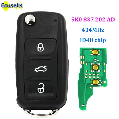 K Ad Mhz Full Key For Vw For Volkswagen Passat Golf Polo