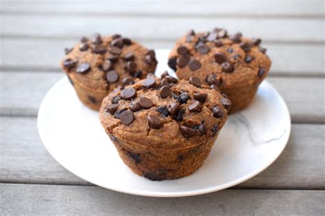 Muffins Aux Flocons D Avoine Chocolat Compote Mes Envies Et Moi