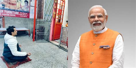 पीएम मोदी के स्वच्छता अभियान से जुड़े प्रदीप भंडारी हनुमान मंदिर की सफाई की