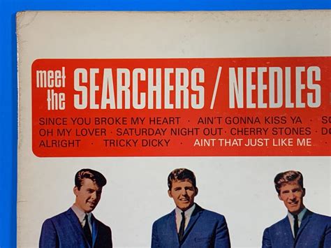 The Searchers Meet The Searchers Needles And Pins” 1964 Vinyl Lp First