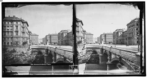 1 Schwarzenbergbrücke Blick zum Schwarzenbergplatz Wien Museum