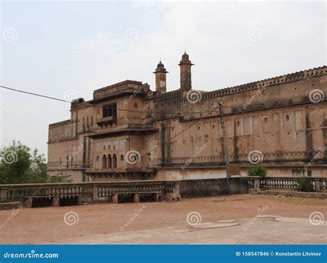 The Jehangir Mahal Orchha Fort Religia Hinduism Ancient Architecture