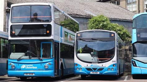 A Ride On Translink Ulsterbus Alexander Dennis Alx Volvo B Tl