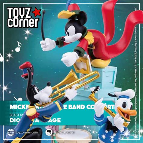 Promo Beast Kingdom D Select D Stage Ds 047 Mickey Mouse The Band