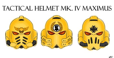 Tactical Helmets Imperial Fists Ultramarines