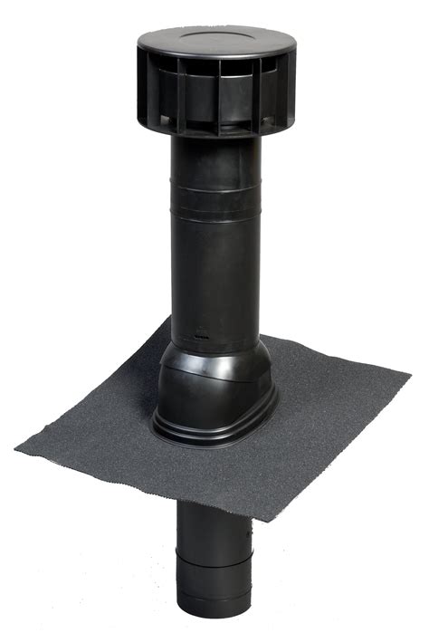 Terminal De Ventilation Multivent Mm Noir Pour Fosse Septique Et