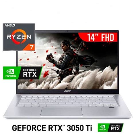 LAPTOP ACER SWIFT X SFX14 41G R1S6 14 FHD RYZEN 7 5800U 16GB DDR4