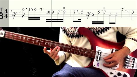 Bass Tab Something The Beatles Youtube