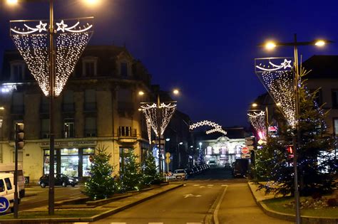 Vosges En images les illuminations de la ville de Saint Dié des Vosges