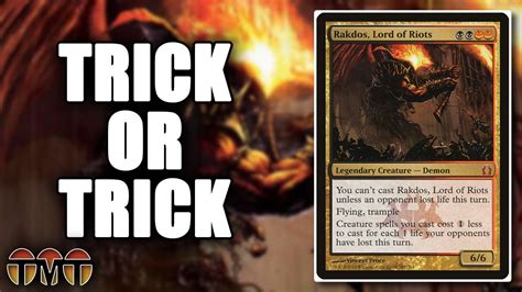 Halloween Special Deck Tech Rakdos Lord Of Riots Edh