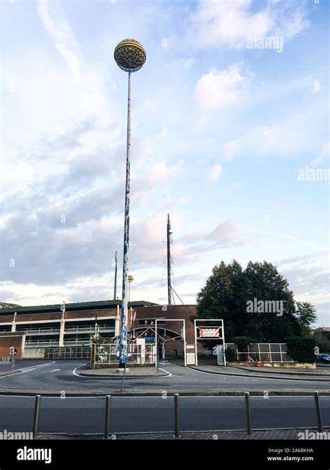 Bus Terminal Milan Italy Stock Photo Alamy