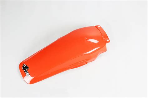 Rear Fender Orange Cr Honda Ufo Plast