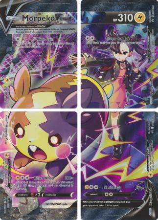 Morpeko V Union Set Swsh Swsh Pokemon Rocket Tcg