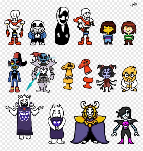 Undertale Character structure Fan art, Game Buttorn, game, cartoon png | PNGEgg