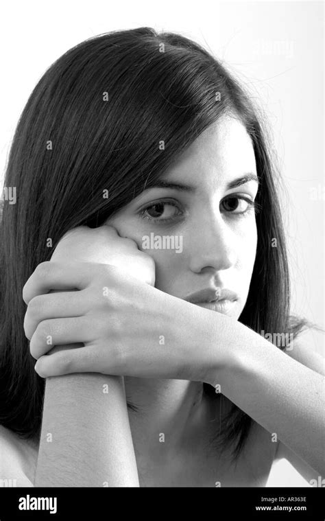 Arms Hiding Black And White Stock Photos And Images Alamy