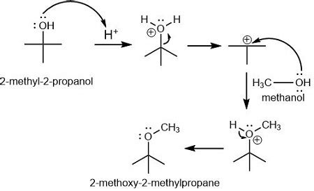 tertiary Butyl methyl ether, (2-methoxy-2-methylpropane) can be made ...