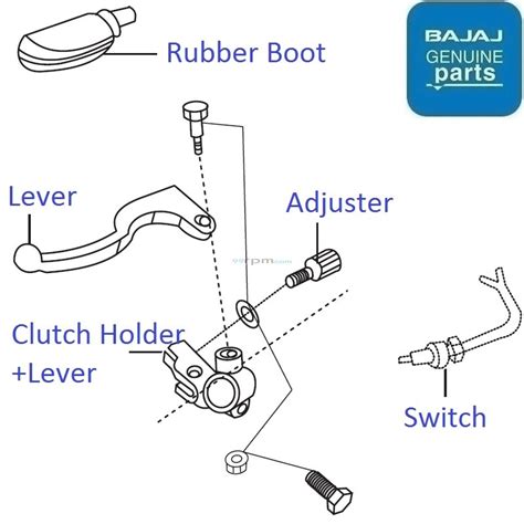 Bajaj Boxer Bm150 Clutch Lever